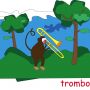 Scimmia / Trombone